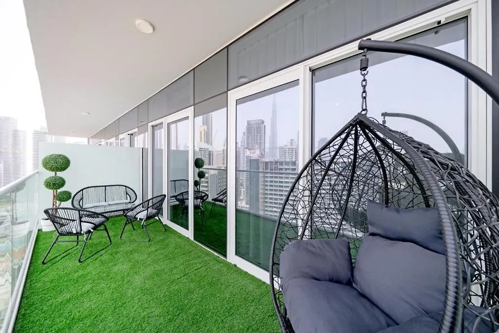 Alluring 1 Bd Apartment In Business Bay With Burj Khalifa View Dubai